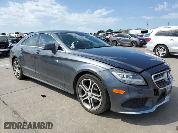 2016 Mercedes-Benz CLS with VIN WDDLJ6HBXGA174137, listed as a Copart auction lot 68833753 with 124,261 mi miles. Bid and sale history available at carsss.com. Image 4.