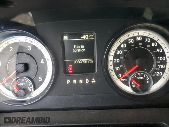 2014 Ram 2500 Tradesman with VIN 3C6UR5HL4EG296198, listed as a Copart auction lot 78495404 with 169,079 mi miles and Non Repairable. Bid and sale history available at carsss.com. Image 9.