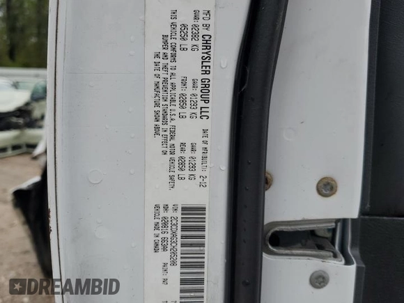 2012 Dodge Charger Police z VIN 2C3CDXAG3CH205208, wystawiony jako Copart lot #52694165 z przebiegiem 131 236 mil mil oraz Szkoda całkowita • Salvage title. Historia ofert i sprzedaży dostępna na DreamBid. Obrazek 15.