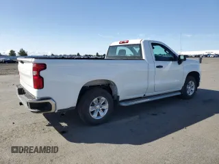 2023 Chevrolet Silverado 1500 Work Truck with VIN 3GCNAAED7PG301679, listed as a Copart auction lot 52553185 with 7,929 mi miles and Clean Title. Bid and sale history available at carsss.com. Image 3.