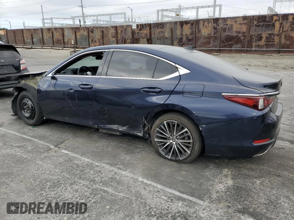 2022 Lexus ES 350 with VIN 58ADZ1B16NU125527, listed as a Copart auction lot 65559035 with 57,306 mi miles and Salvage title. Bid and sale history available at DreamBid. Image 2.
