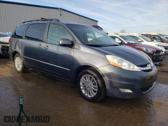2009 Toyota Sienna XLE with VIN 5TDBK22C69S026392, listed as a Copart auction lot 48353085 with 181,630 mi miles and Salvage Title. Bid and sale history available at carsss.com. Image 4.