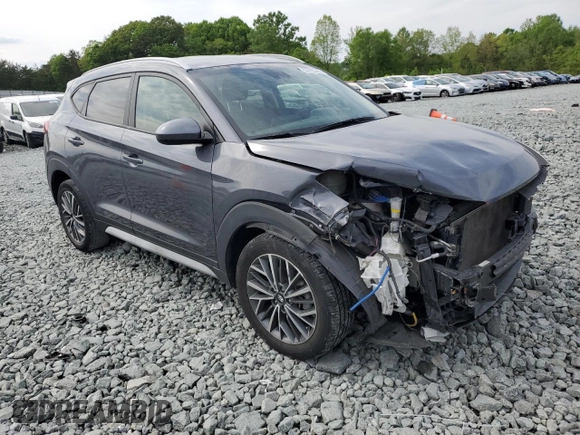 2021 Hyundai Tucson SEL z VIN KM8J33AL0MU290269, wystawiony jako Copart lot #56399545 z przebiegiem 90 948 mil mil oraz Szkoda całkowita • Salvage title. Historia ofert i sprzedaży dostępna na DreamBid. Obrazek 4.