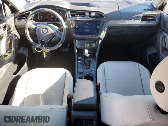 2019 Volkswagen Tiguan SE with VIN 3VV2B7AX6KM091154, listed as a Copart auction lot 86488074 with 63,605 mi miles and Salvage Title. Bid and sale history available at DreamBid. Image 8.