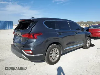 2020 Hyundai Santa Fe SEL w/SULEV with VIN 5NMS33AD4LH247447, listed as a Copart auction lot 42808594 with 75,840 mi miles and Non Repairable. Bid and sale history available at carsss.com. Image 3.
