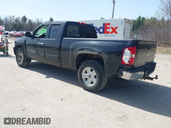 2008 Chevrolet Silverado 1500 LTZ with VIN 2GCEK19J781175539, listed as a IAAI auction lot 42137385 with 250,688 mi miles. Bid and sale history available at carsss.com. Image 3.