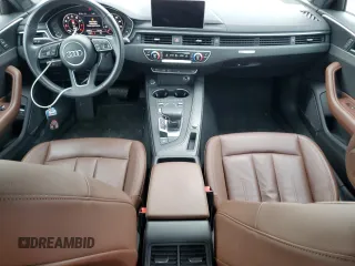 2017 Audi A4 Premium Plus with VIN WAUENAF40HN070469, listed as a Copart auction lot 61042625 with 63,087 mi miles and Salvage title. Bid and sale history available at DreamBid. Image 8.