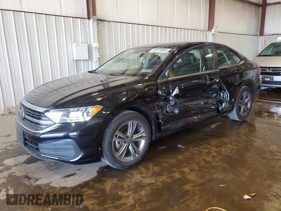 2024 Volkswagen Jetta SE with VIN 3VWEM7BU7RM047598, listed as a Copart auction lot 62073545 with 18,603 mi miles and Salvage title. Bid and sale history available at DreamBid. Image 1.