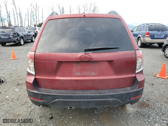 2009 Subaru Forester (Natl) X w/Premium Pkg with VIN JF2SH63689H742960, listed as a Copart auction lot 49519055 with NaN miles and Clean Title. Bid and sale history available at carsss.com. Image 6.