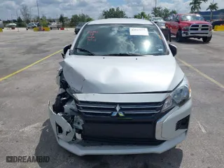 2023 Mitsubishi Mirage ES with VIN ML32AUHJ7PH004930, listed as a IAAI auction lot 42045075 with 28,201 mi miles. Bid and sale history available at carsss.com. Image 12.