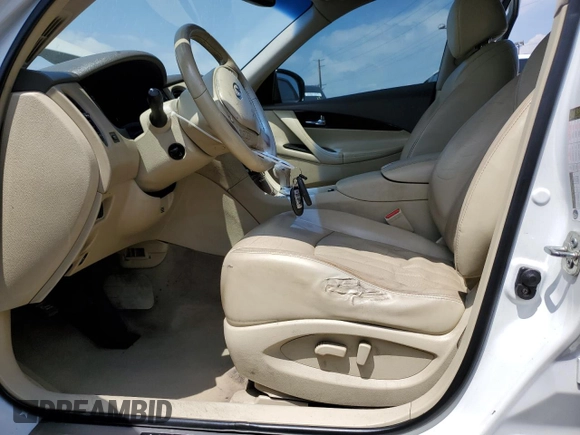 2012 Infiniti EX Journey with VIN JN1AJ0HP2CM400953, listed as a Copart auction lot 55363215 with 114,270 mi miles and Salvage title. Bid and sale history available at DreamBid. Image 7.