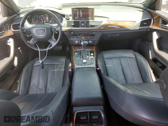2013 Audi A6 Prestige with VIN WAUJGAFC7DN040430, listed as a Copart auction lot 64809575 with 112,123 mi miles and Salvage title. Bid and sale history available at DreamBid. Image 8.