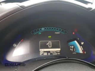 2016 Nissan LEAF SL with VIN 1N4BZ0CP0GC302989, listed as a Copart auction lot 48549535 with 50,757 mi miles and Clean Title. Bid and sale history available at carsss.com. Image 9.