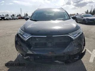 2017 Honda CR-V Touring with VIN 2HKRW1H99HH515480, listed as a Copart auction lot 51869635 with 24,393 mi miles and Salvage Title. Bid and sale history available at carsss.com. Image 5.