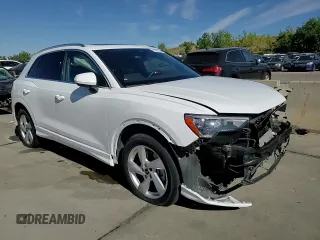 2021 Audi Q3 Premium z VIN WA1AUCF38M1067676, wystawiony jako Copart lot #71621704 z przebiegiem 77 395 mil mil oraz Szkoda całkowita • Salvage title. Historia ofert i sprzedaży dostępna na DreamBid. Obrazek 14.