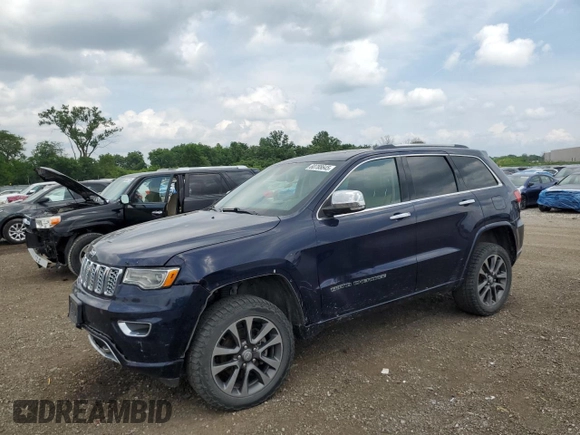 2017 Jeep Grand Cherokee Overland с VIN 1C4RJFCG4HC694654, выставлен на аукционе Copart как лот 60788645 с пробегом 155 642 миль миль и Списание • Salvage title. История ставок и продаж доступна на DreamBid. Изображение 1.