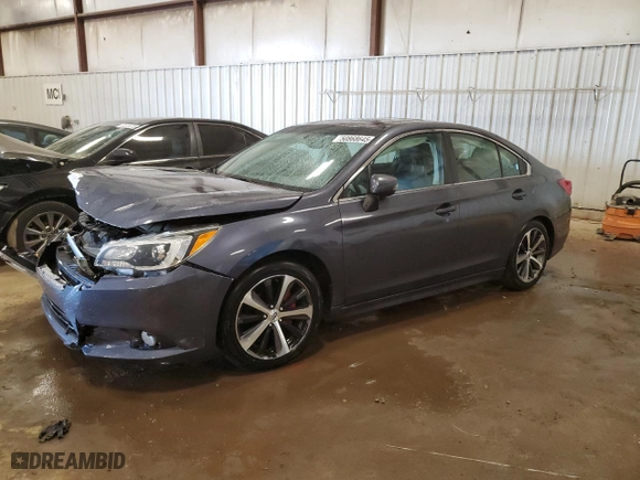 2016 Subaru Legacy 2.5i Limited with VIN 4S3BNBL67G3018204, listed as a Copart auction lot 50868645 with 168,711 mi miles and Clean Title. Bid and sale history available at carsss.com. Image 1.
