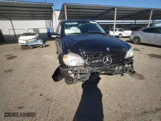 2003 Mercedes-Benz M-Class 3.7L with VIN 4JGAB57E13A425248, listed as a Copart auction lot 44074955 with 148,925 mi miles and Salvage Title. Bid and sale history available at carsss.com. Image 12.