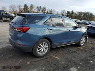 2024 Chevrolet Equinox LS with VIN 3GNAXHEG0RL337876, listed as a Copart auction lot 46995955 with 8,077 mi miles and Salvage Title. Bid and sale history available at carsss.com. Image 3.