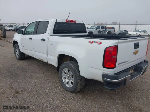 2018 Chevrolet Colorado 4WD Work Truck with VIN 1GCGTBEN7J1201122, listed as a IAAI auction lot 41865799 with 127,104 mi miles. Bid and sale history available at carsss.com. Image 3.