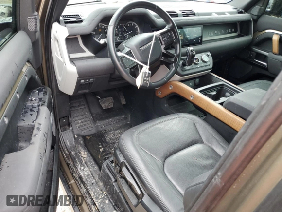 2023 Land Rover Defender S with VIN SALEJ6EX3P2121687, listed as a Copart auction lot 89240485 with 55,726 mi miles and Non repairable. Bid and sale history available at DreamBid. Image 8.