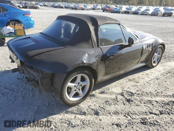 1998 BMW 3 Series Z3 2.8 z VIN 4USCJ3325WLB62588, wystawiony jako Copart lot #76394924 z przebiegiem 126 025 mil mil oraz Szkoda całkowita • Salvage title. Historia ofert i sprzedaży dostępna na DreamBid. Obrazek 3.
