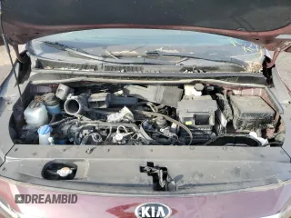 2016 Kia Sedona SX with VIN KNDMC5C13G6185565, listed as a Copart auction lot 82564854 with 106,104 mi miles and Clean Title. Bid and sale history available at carsss.com. Image 12.