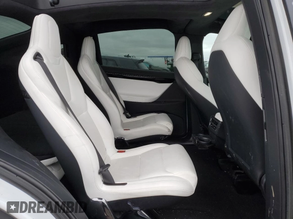 2020 Tesla Model X Long Range with VIN 5YJXCBE25LF235706, listed as a Copart auction lot 51224765 with 82,741 mi miles and Salvage Title. Bid and sale history available at carsss.com. Image 11.
