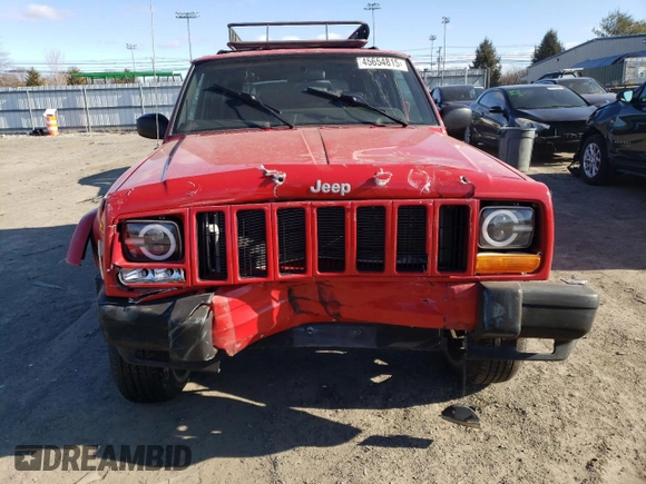 2000 Jeep Cherokee with VIN 1J4FF48S7YL237109, listed as a Copart auction lot 58420385 with 191,786 mi miles and Non repairable. Bid and sale history available at DreamBid. Image 5.
