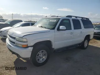 2005 Chevrolet Suburban Z71 with VIN 3GNFK16Z15G114163, listed as a Copart auction lot 55646365 with 212,653 mi miles and Salvage Title. Bid and sale history available at DreamBid. Image 1.