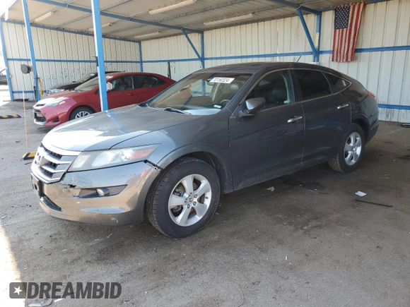2011 Honda Crosstour EX z VIN 5J6TF1H32BL002733, wystawiony jako Copart lot #70150324 z przebiegiem Nie podano mil oraz Szkoda całkowita • Salvage title. Historia ofert i sprzedaży dostępna na DreamBid. Obrazek 1.