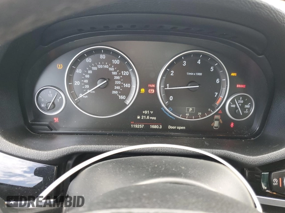 2017 BMW X4 xDrive28i with VIN 5UXXW3C35H0T79141, listed as a Copart auction lot 48418794 with 119,257 mi miles. Bid and sale history available at carsss.com. Image 9.