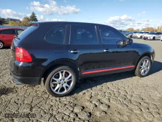 2006 Porsche Cayenne Turbo with VIN WP1AC29P56LA92462, listed as a Copart auction lot 81167684 with 106,465 mi miles and Clean Title. Bid and sale history available at carsss.com. Image 3.