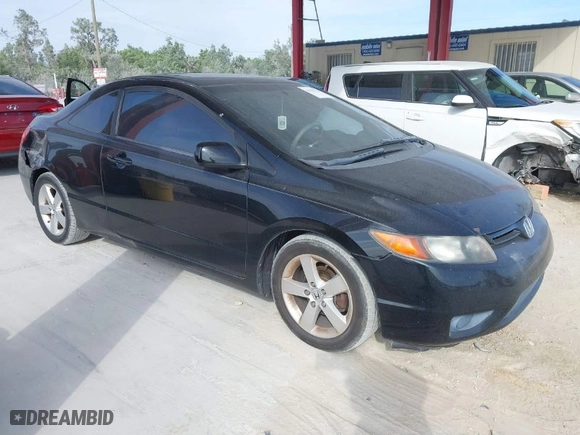 2008 Honda Civic Cpe EX with VIN 2HGFG12858H533923, listed as a IAAI auction lot 41596211 with 143,899 mi miles. Bid and sale history available at carsss.com. Image 1.