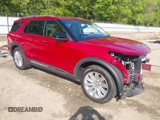 2021 Ford Explorer Limited with VIN 1FMSK7FH8MGB67160, listed as a IAAI auction lot 42030076 with 44,760 mi miles. Bid and sale history available at carsss.com. Image 1.