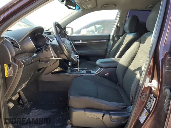 2014 Kia Sorento LX with VIN 5XYKT3A65EG474094, listed as a Copart auction lot 49926755 with 107,446 mi miles and Salvage Title. Bid and sale history available at DreamBid. Image 7.
