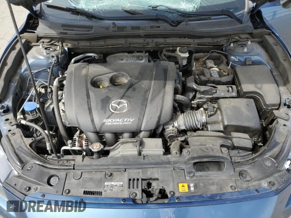 2017 Mazda 3 Grand Touring z VIN 3MZBN1M38HM147869, wystawiony jako Copart lot #53503235 z przebiegiem 99 074 mil mil oraz Szkoda całkowita • Salvage title. Historia ofert i sprzedaży dostępna na DreamBid. Obrazek 11.
