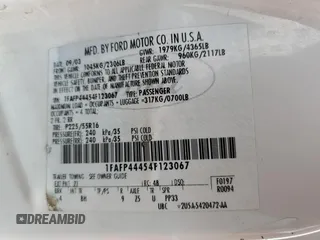 2004 Ford Mustang Deluxe z VIN 1FAFP44454F123067, wystawiony jako Copart lot #86784474 z przebiegiem 161 541 mil mil oraz Szkoda całkowita • Salvage title. Historia ofert i sprzedaży dostępna na DreamBid. Obrazek 12.