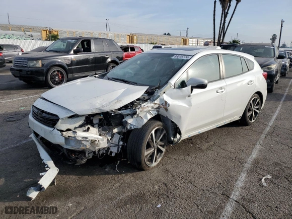 2023 Subaru Impreza Sport with VIN 4S3GTAM6XP3712177, listed as a Copart auction lot 86016774 with 29,054 mi miles and Salvage Title. Bid and sale history available at carsss.com. Image 1.