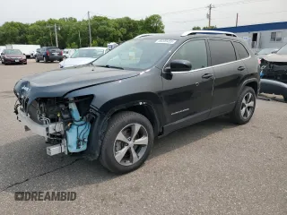 2020 Jeep Cherokee Limited with VIN 1C4PJMDXXLD579067, listed as a Copart auction lot 58209455 with 79,941 mi miles and Salvage title. Bid and sale history available at DreamBid. Image 1.