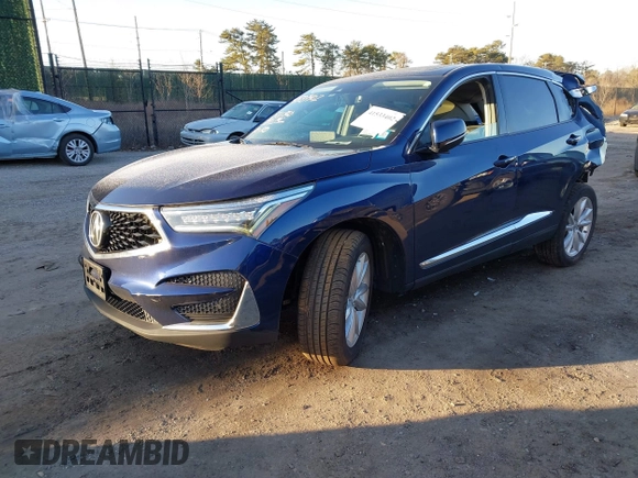 2020 Acura RDX with VIN 5J8TC2H38LL015929, listed as a IAAI auction lot 41533402 with 50,450 mi miles and . Bid and sale history available at DreamBid. Image 2.