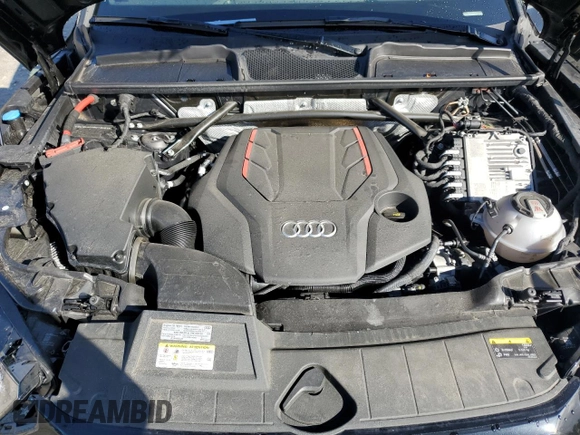 2022 Audi SQ5 Premium Plus with VIN WA1B4AFYXN2116361, listed as a Copart auction lot 51006964 with 10,145 mi miles and . Bid and sale history available at DreamBid. Image 12.