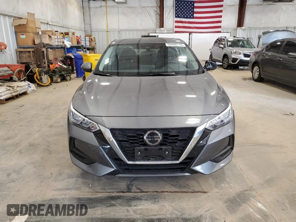 2023 Nissan Sentra SV with VIN 3N1AB8CV9PY286129, listed as a Copart auction lot 53492715 with 20,853 mi miles and Salvage Title. Bid and sale history available at DreamBid. Image 5.
