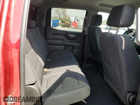 2020 Chevrolet Silverado 1500 LT with VIN 3GCUYDET0LG244803, listed as a Copart auction lot 53461845 with 110,828 mi miles and Salvage Title. Bid and sale history available at DreamBid. Image 10.