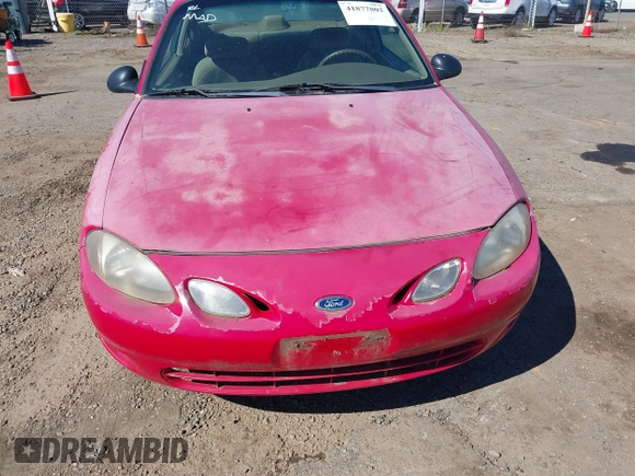 2001 Ford Escort ZX2 with VIN 3FAFP11381R123590, listed as a IAAI auction lot 41877802 with 190,747 mi miles. Bid and sale history available at carsss.com. Image 6.