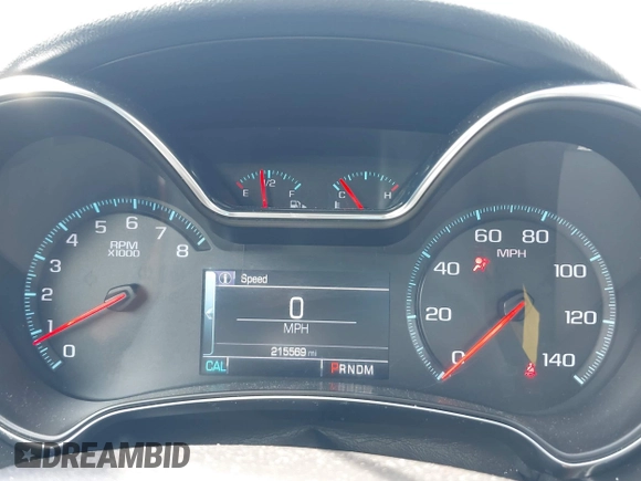 2015 Chevrolet Impala LT with VIN 2G1125S30F9291027, listed as a IAAI auction lot 42090216 with 215,599 mi miles and . Bid and sale history available at DreamBid. Image 7.