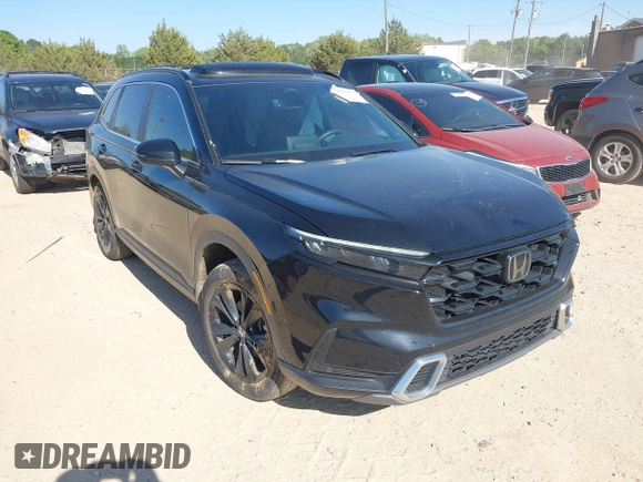 2023 Honda CR-V Sport Touring with VIN 2HKRS6H97PH804042, listed as a IAAI auction lot 42041207 with 19,152 mi miles and . Bid and sale history available at DreamBid. Image 1.