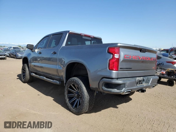 2021 Chevrolet Silverado 1500 RST with VIN 3GCUYEED1MG310162, listed as a Copart auction lot 56568724 with 42,557 mi miles and Salvage Title. Bid and sale history available at carsss.com. Image 2.