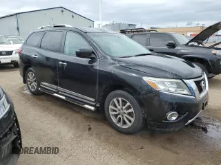 2015 Nissan Pathfinder SL with VIN 5N1AR2MM1FC691013, listed as a Copart auction lot 61550215 with 203,409 mi miles and Clean title. Bid and sale history available at DreamBid. Image 4.