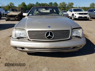 1998 Mercedes-Benz SL-Class with VIN WDBFA67F2WF157294, listed as a Copart auction lot 70878224 with 0 mi miles and Salvage Title. Bid and sale history available at carsss.com. Image 5.